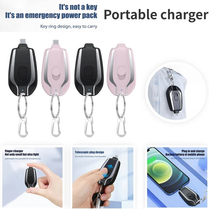 Compact Portable Phone Charger