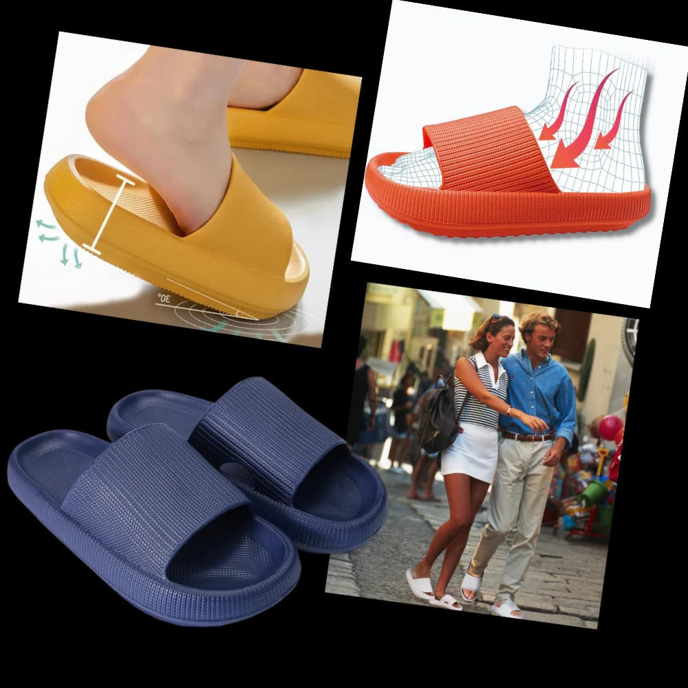 Vibrant Beach Flip Flops