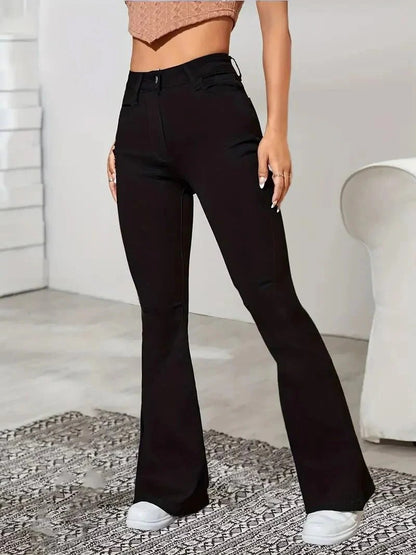 Classic Fit Women's Straight Leg Jeans - Hehif