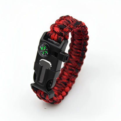 Tactical Survival Paracord Bracelet with Fire Starter