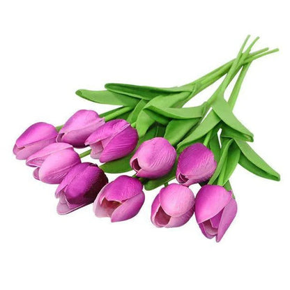 Bulk Silk Tulip Floral Arrangements