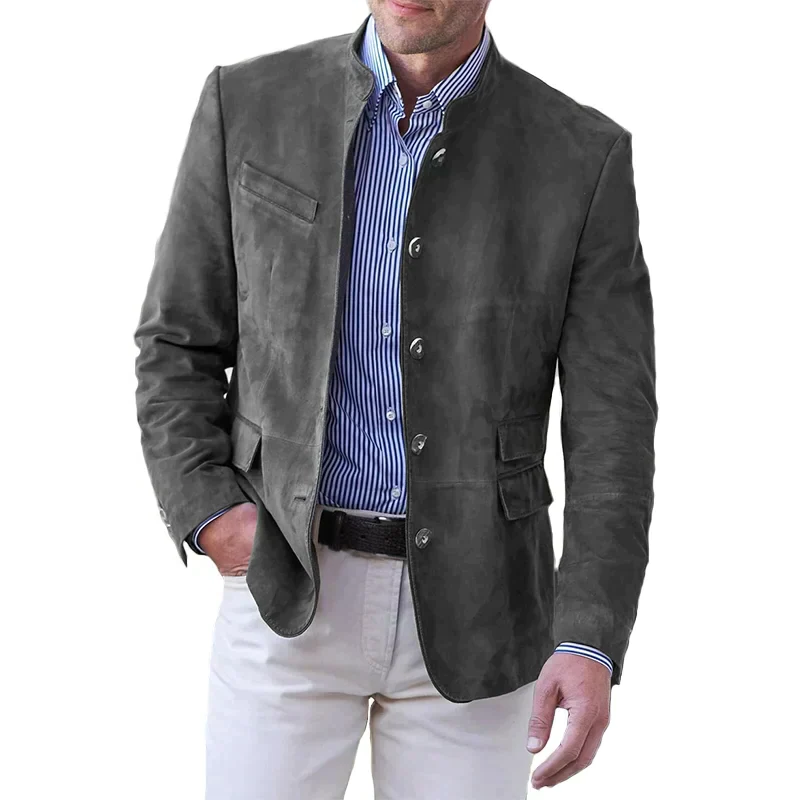 Timeless Mens Casual Button Down Coat