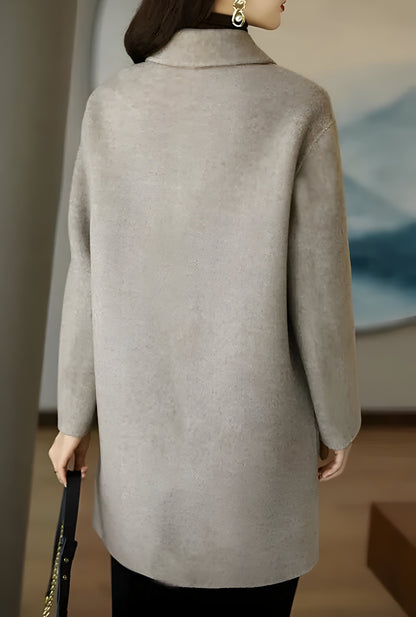 Ladies Warm Fleece Parka Coat
