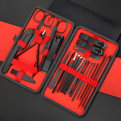 Complete Stainless Steel Nail Care Kit