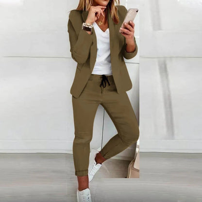 Stylish and Versatile Suit Jacket Set - Hehif