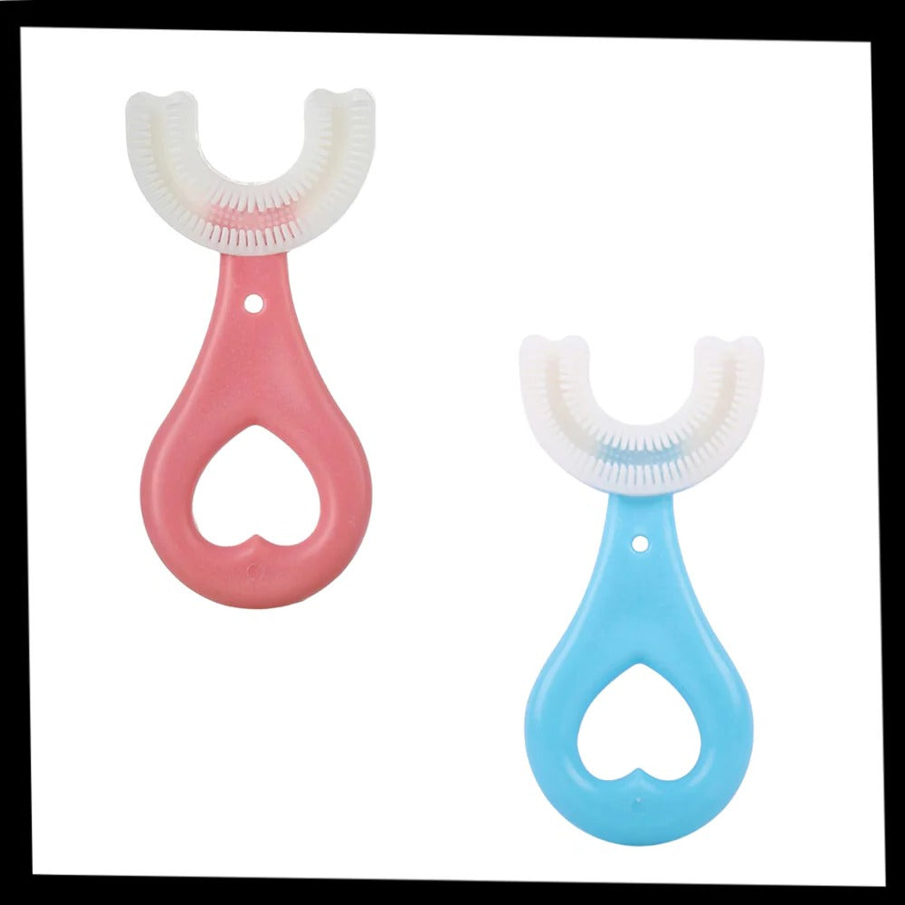 Fun Children's Curved Toothbrush