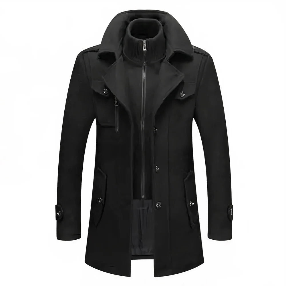 Stylish Double Layer Mens Jacket
