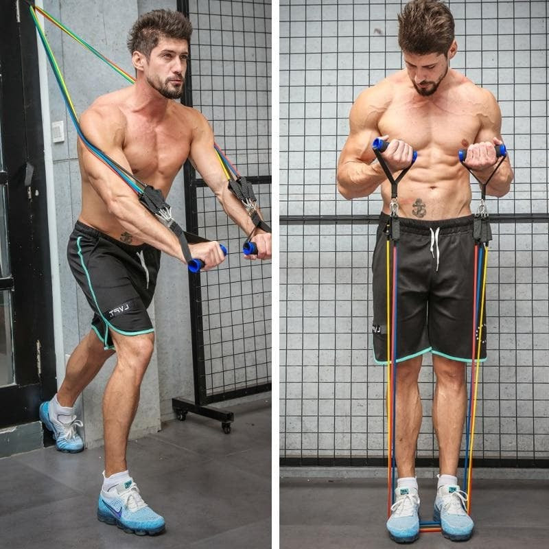 Premium Gym Workout Resistance Band Kit