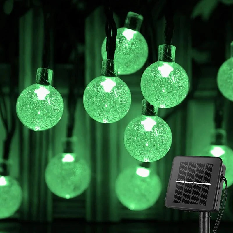 Outdoor LED String Globe Lanterns