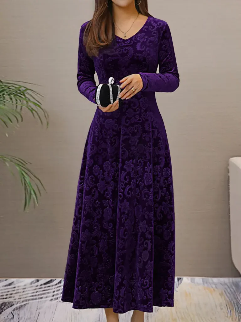 Flowy A-Line Women's Dress