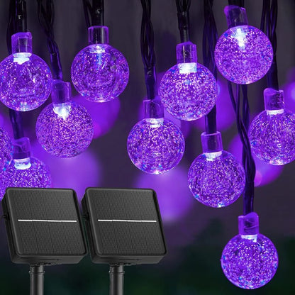 Outdoor LED String Globe Lanterns