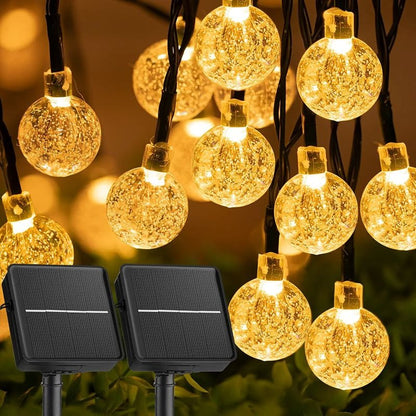 Outdoor LED String Globe Lanterns