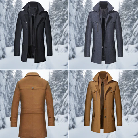 Warm Waterproof Men's Winter Coat