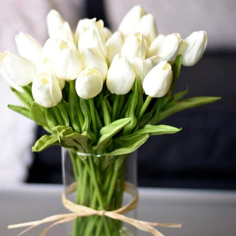 Bulk Silk Tulip Floral Arrangements