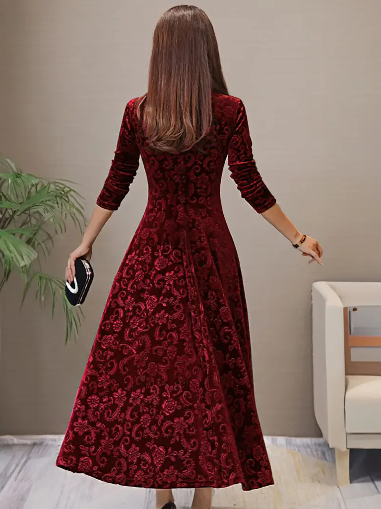 Flowy A-Line Women's Dress