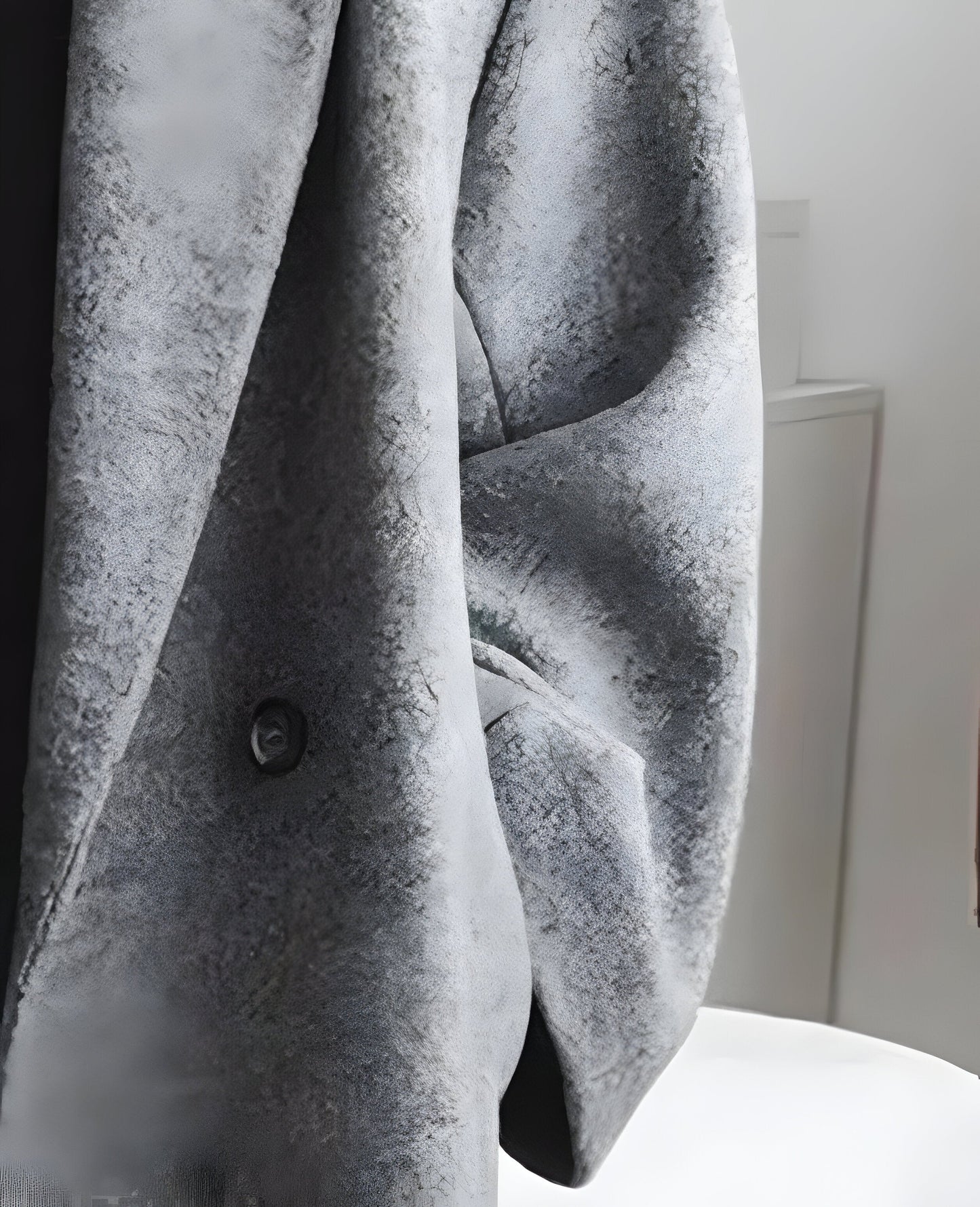 Luxury Women's Long Cashmere Trench Coat