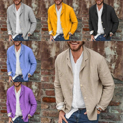Men's Breathable Summer Cotton Jacket