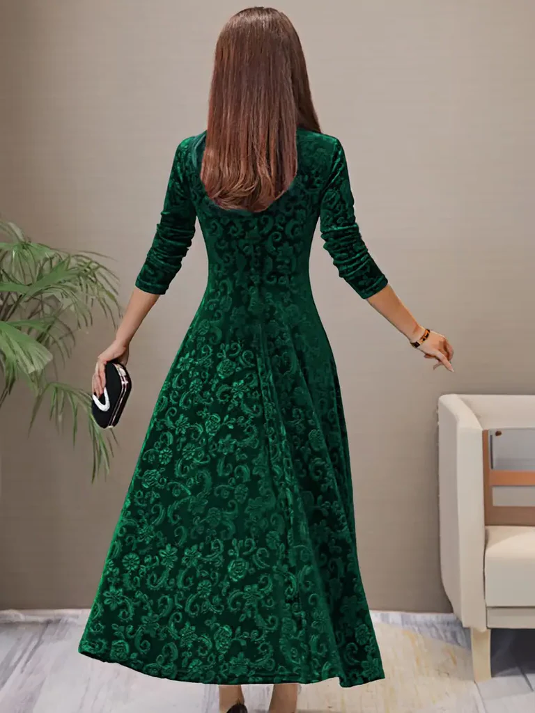 Flowy A-Line Women's Dress