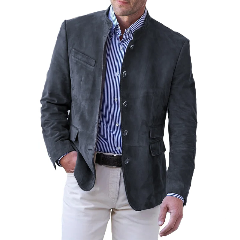 Timeless Mens Casual Button Down Coat