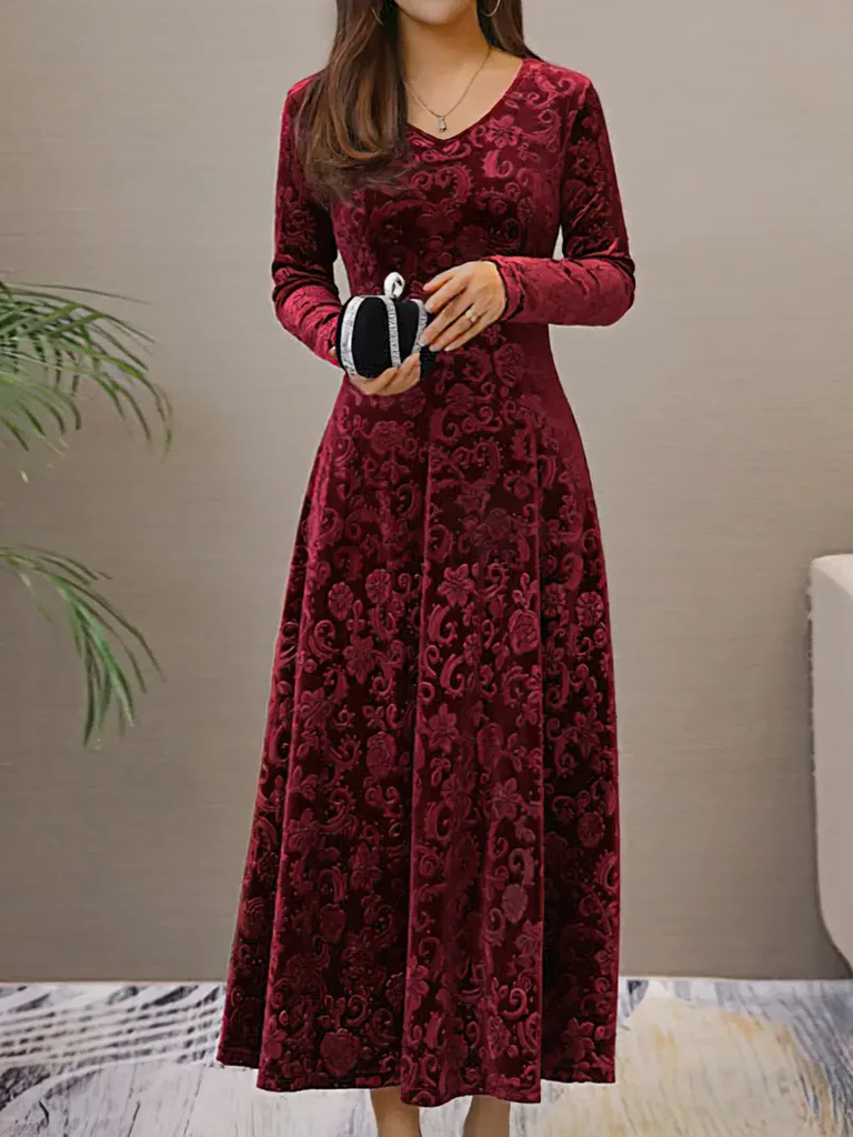 Flowy A-Line Women's Dress
