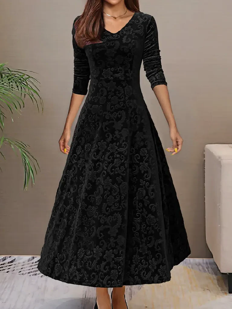 Flowy A-Line Women's Dress