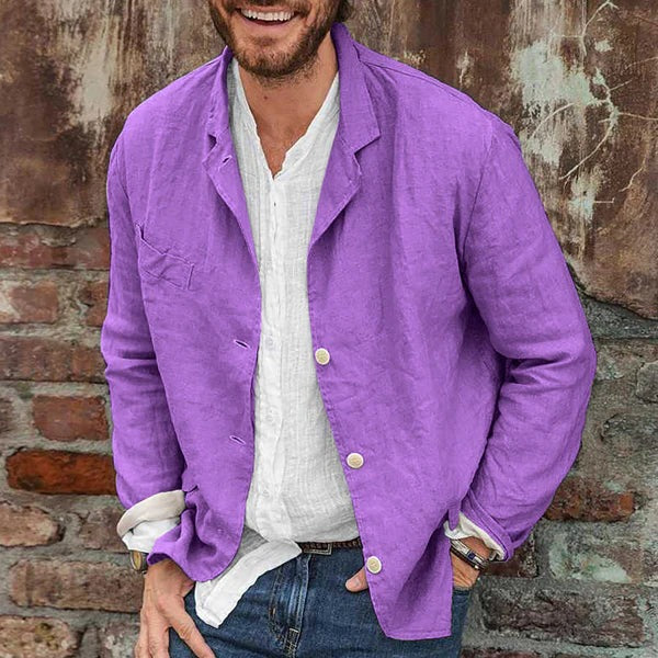 Men's Breathable Summer Cotton Jacket - Hehif
