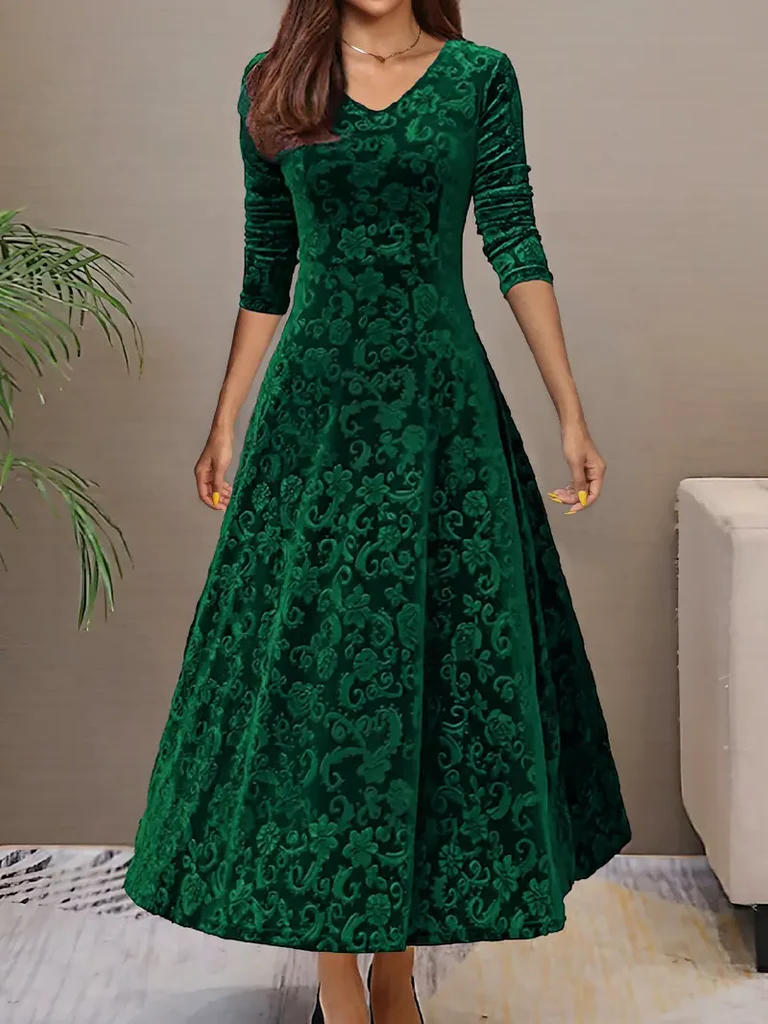 Flowy A-Line Women's Dress