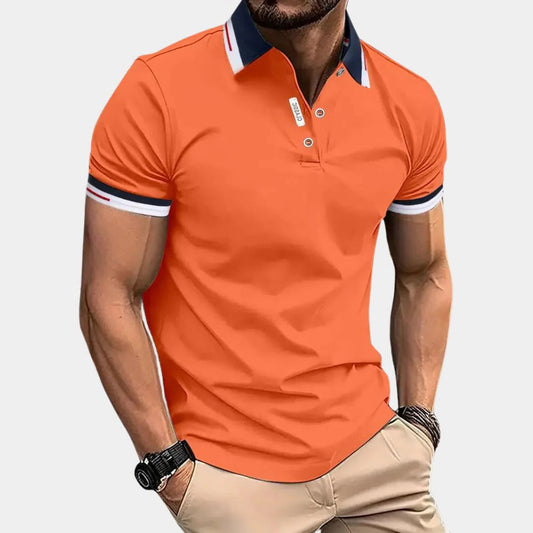 Classic Casual Mens Polo Shirt - Hehif
