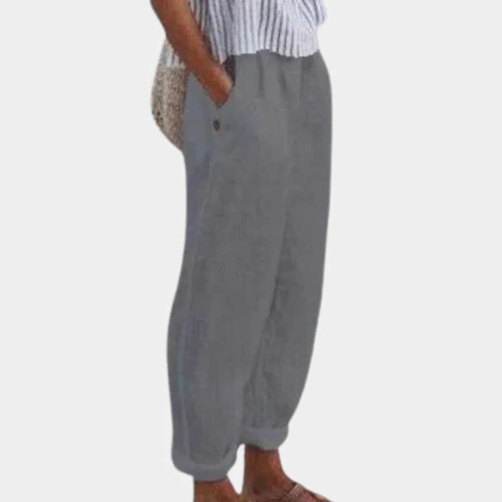 Relaxed Fit Women's Pants