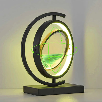 Colorful LED Hourglass Table Lamp