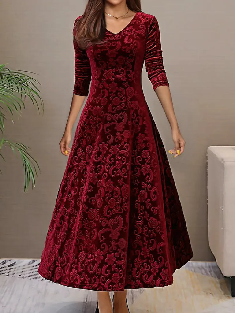 Flowy A-Line Women's Dress