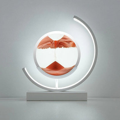 Colorful LED Hourglass Table Lamp