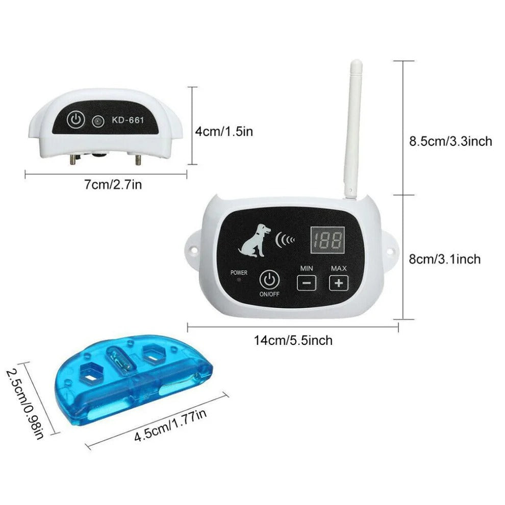 Invisible Electric Pet Containment Wire Fence System