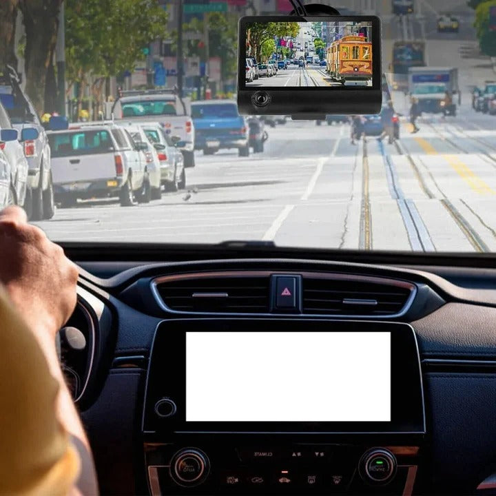 Compact Dual Lens Car Dash Camera