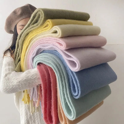 Soft Luxury Wool Scarf - Hehif