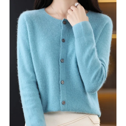 Classic Crew Neck Knit Sweater