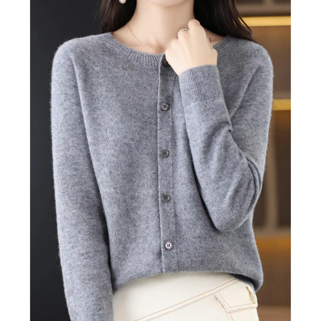 Classic Crew Neck Knit Sweater