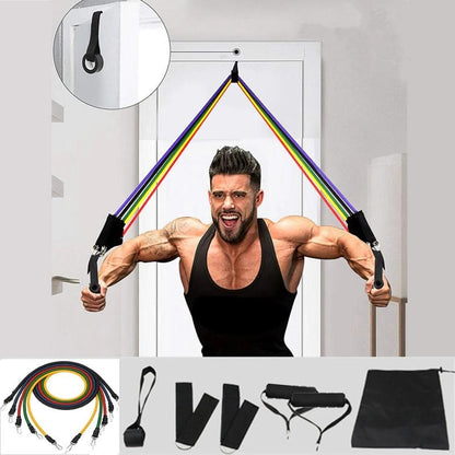Premium Gym Workout Resistance Band Kit - Hehif