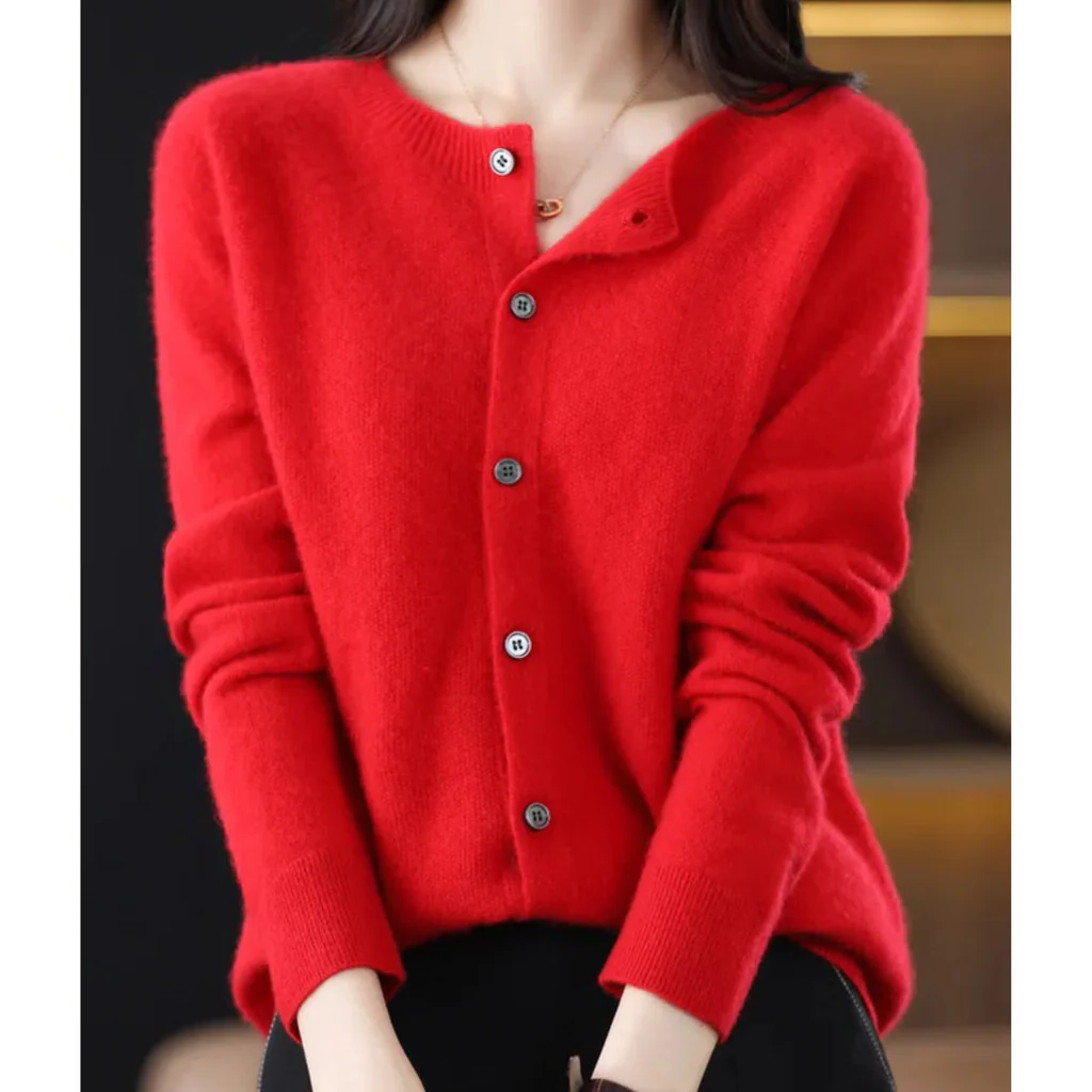 Classic Crew Neck Knit Sweater