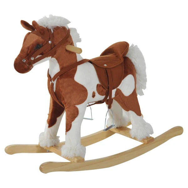 Safe Wooden Baby Rocker Horse