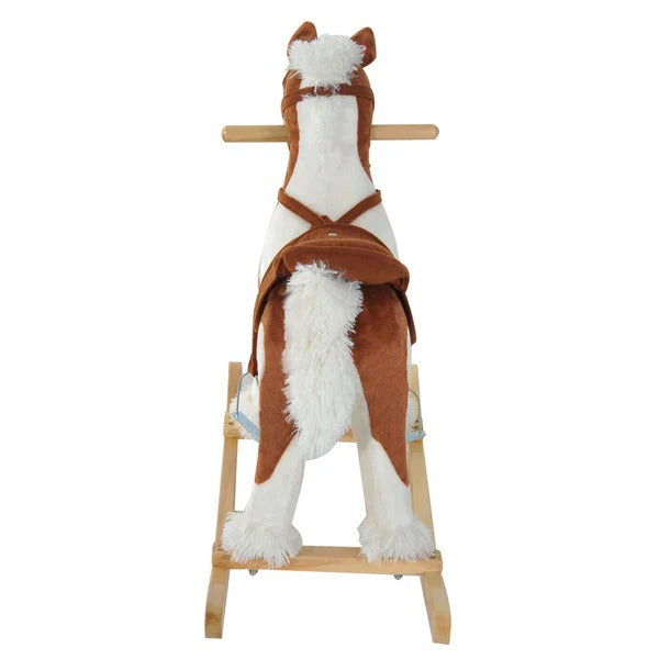 Safe Wooden Baby Rocker Horse
