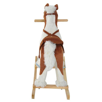 Safe Wooden Baby Rocker Horse