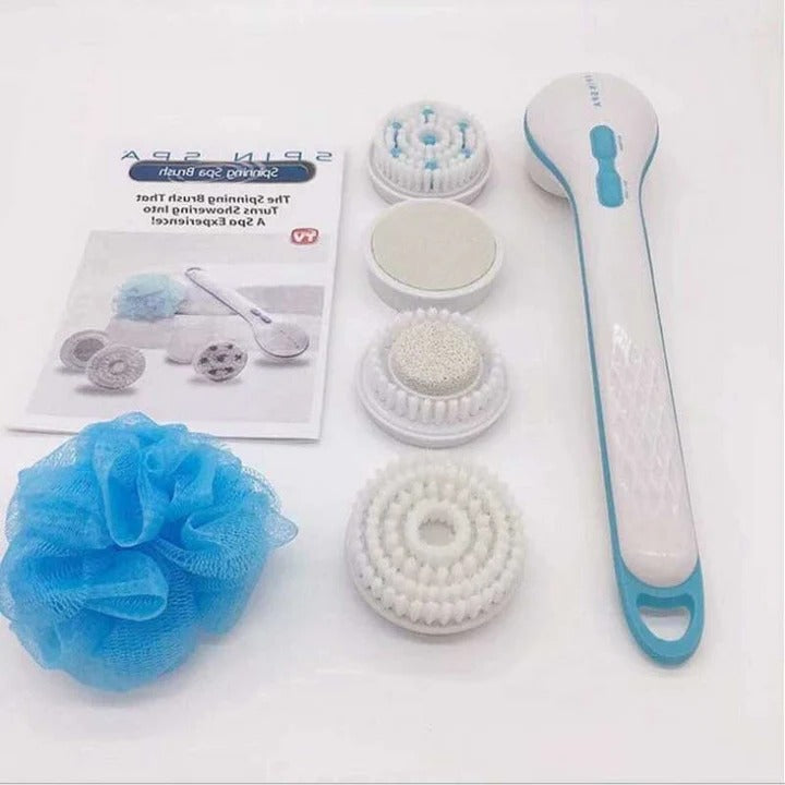 Multi-Head Gentle Body Exfoliator Brush - Hehif