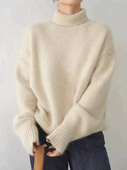 Soft Luxury Crew Neck Sweater - Hehif