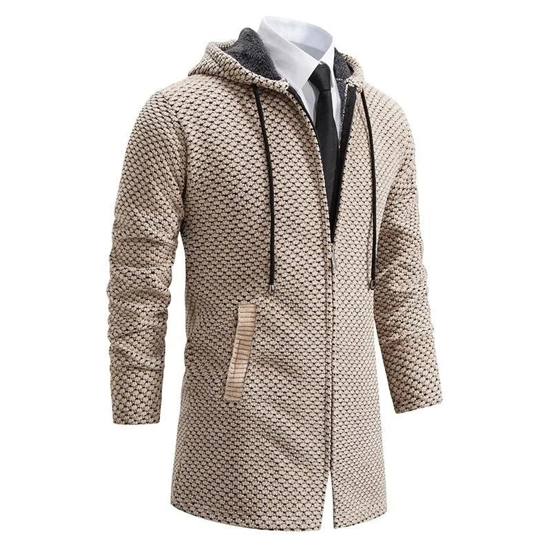 Warm Mens Hooded Parka Jacket