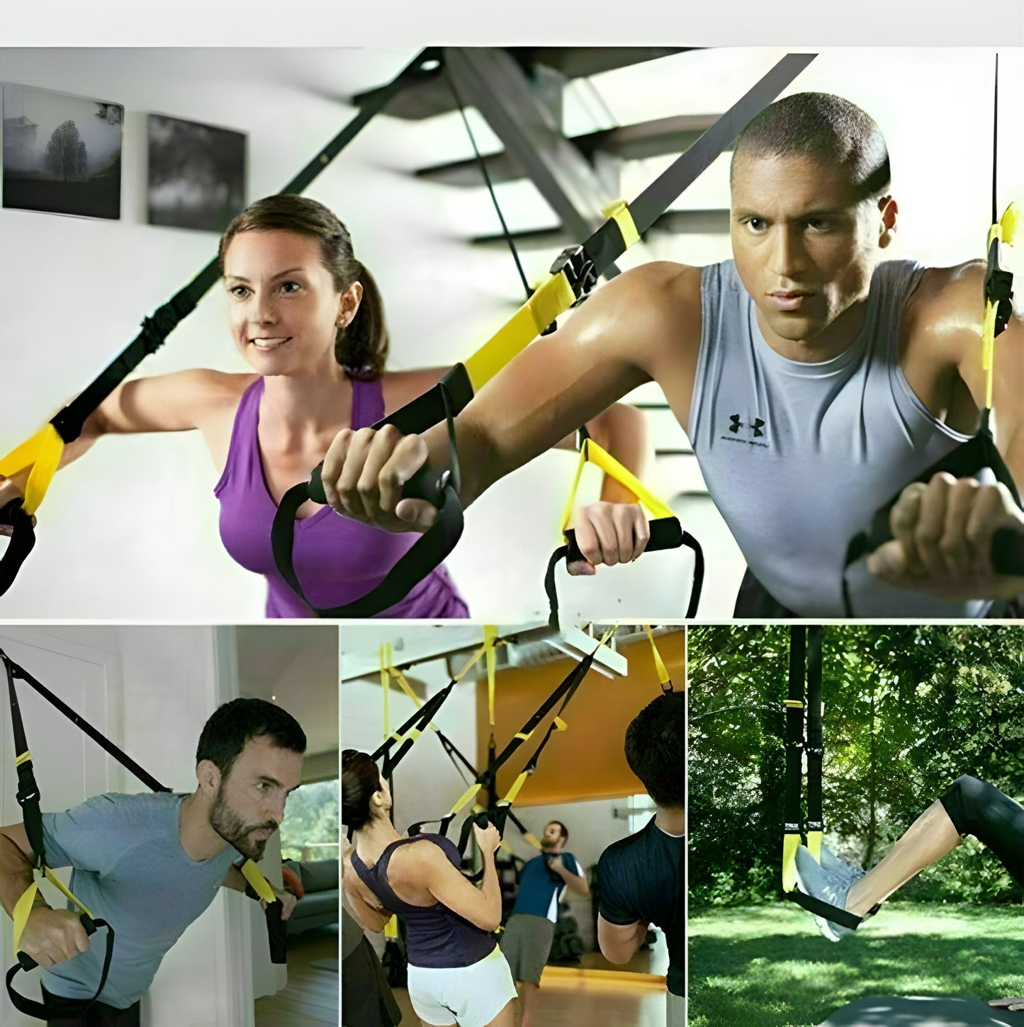 Portable Fitness Training Resistance Bands