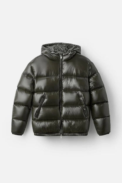 Warm Full Down Filled Parka Jacket