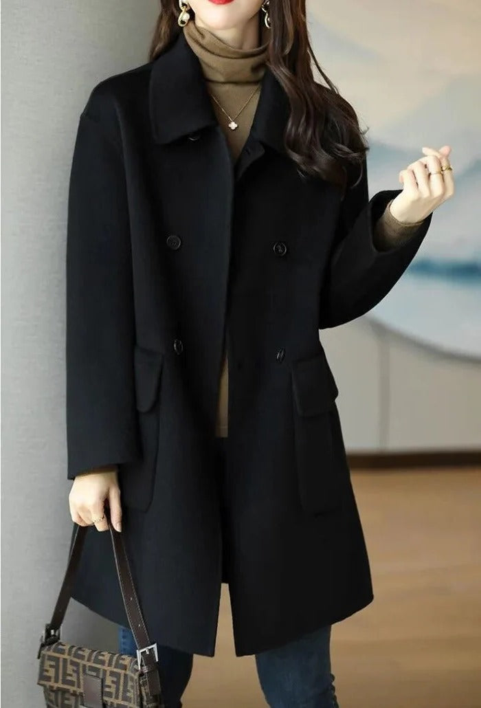Ladies Warm Fleece Parka Coat