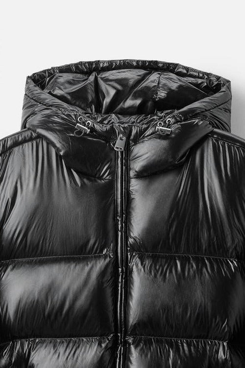 Warm Full Down Filled Parka Jacket