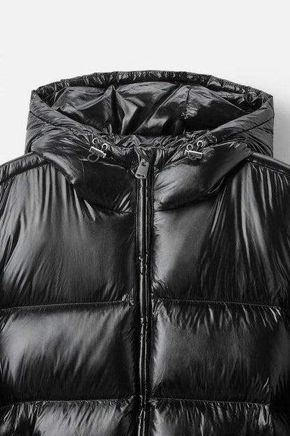 Warm Full Down Filled Parka Jacket